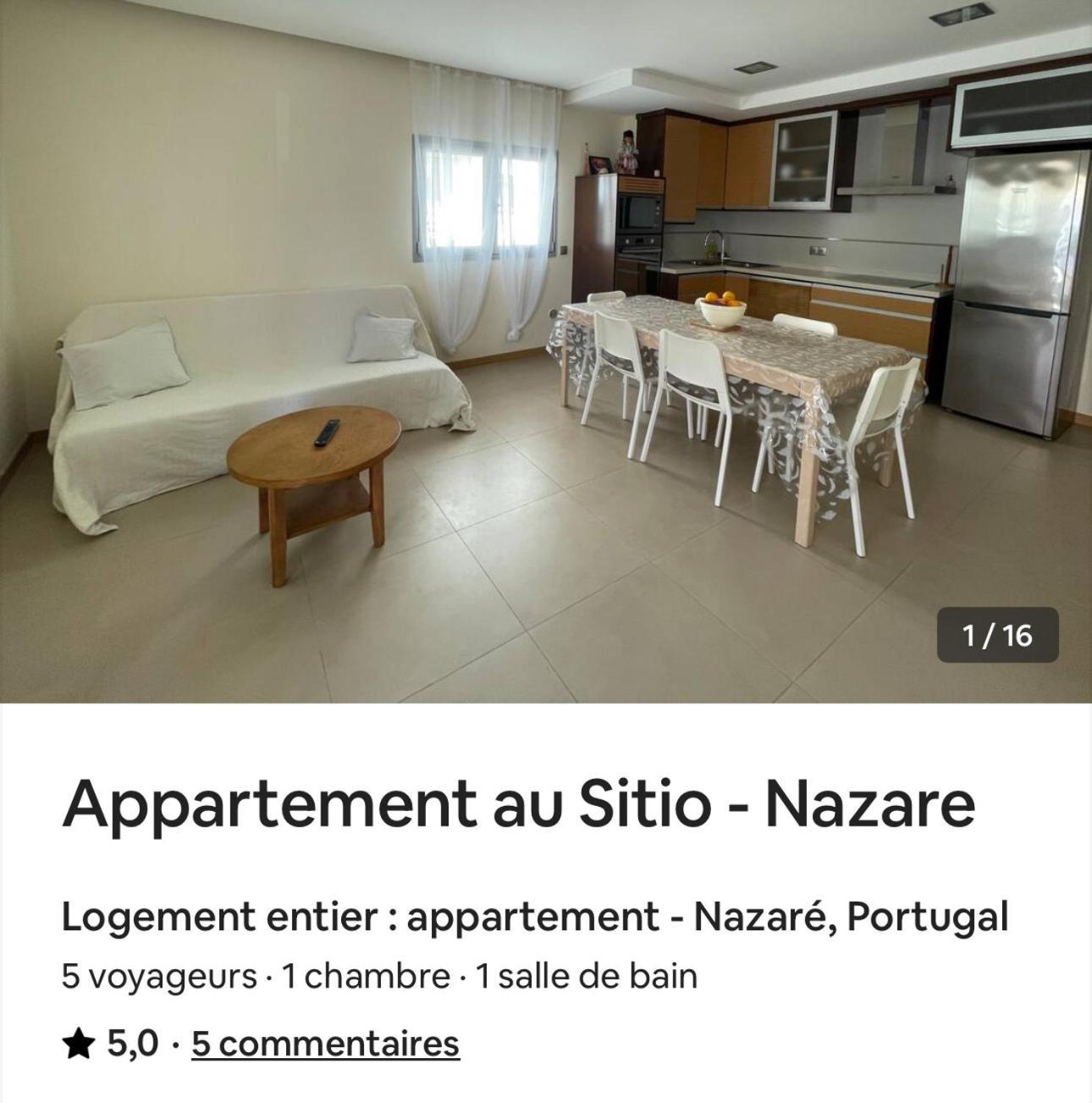 Apartamento Na Nazare Sitio Exterior foto